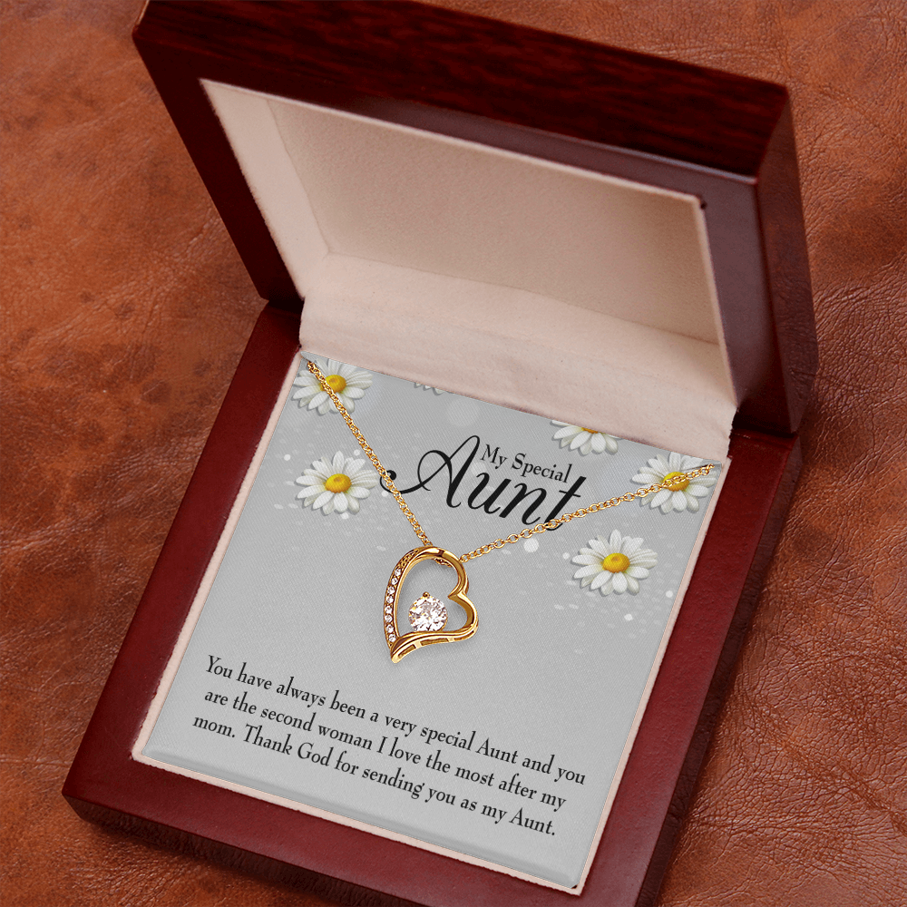 To Aunt Special Aunt Forever Love Necklace-Express Your Love Gifts