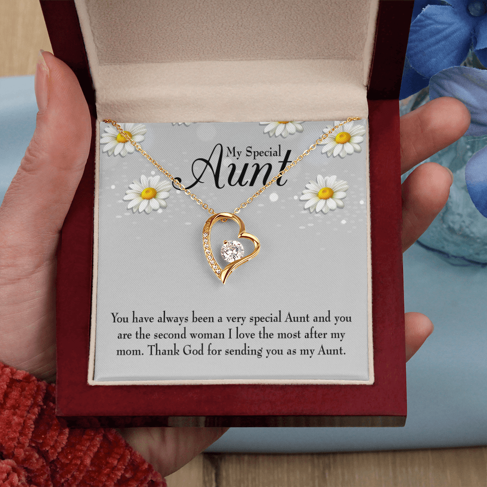 To Aunt Special Aunt Forever Love Necklace-Express Your Love Gifts