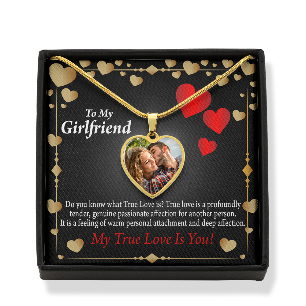 Personalized Photo Message Card Necklaces