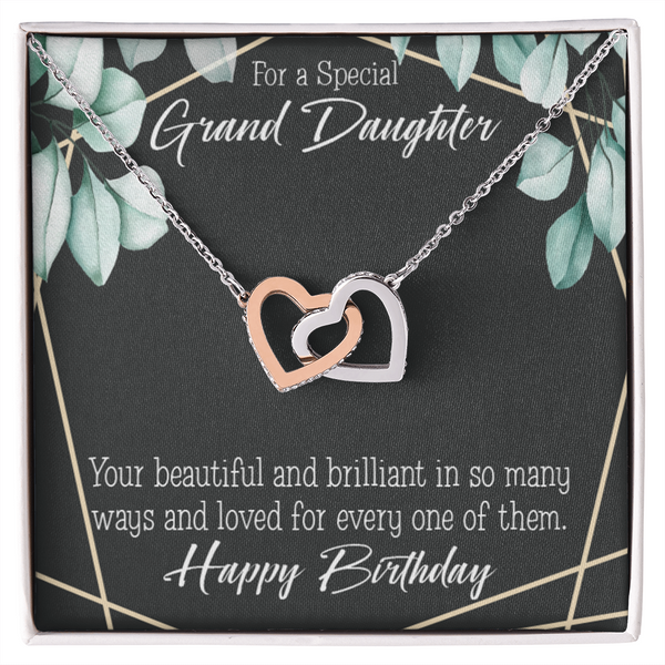 Amazon.com: EFYTAL Granddaughter Gifts From Grandma, Granddaughter Necklace,  Sterling Silver or Gold Plated Infinity Necklace for Women, Granddaughter  Birthday Gifts, Mothers Day Grandma Gifts, Grandma Birthday Gifts (14k Gold  Plated) : Clothing,