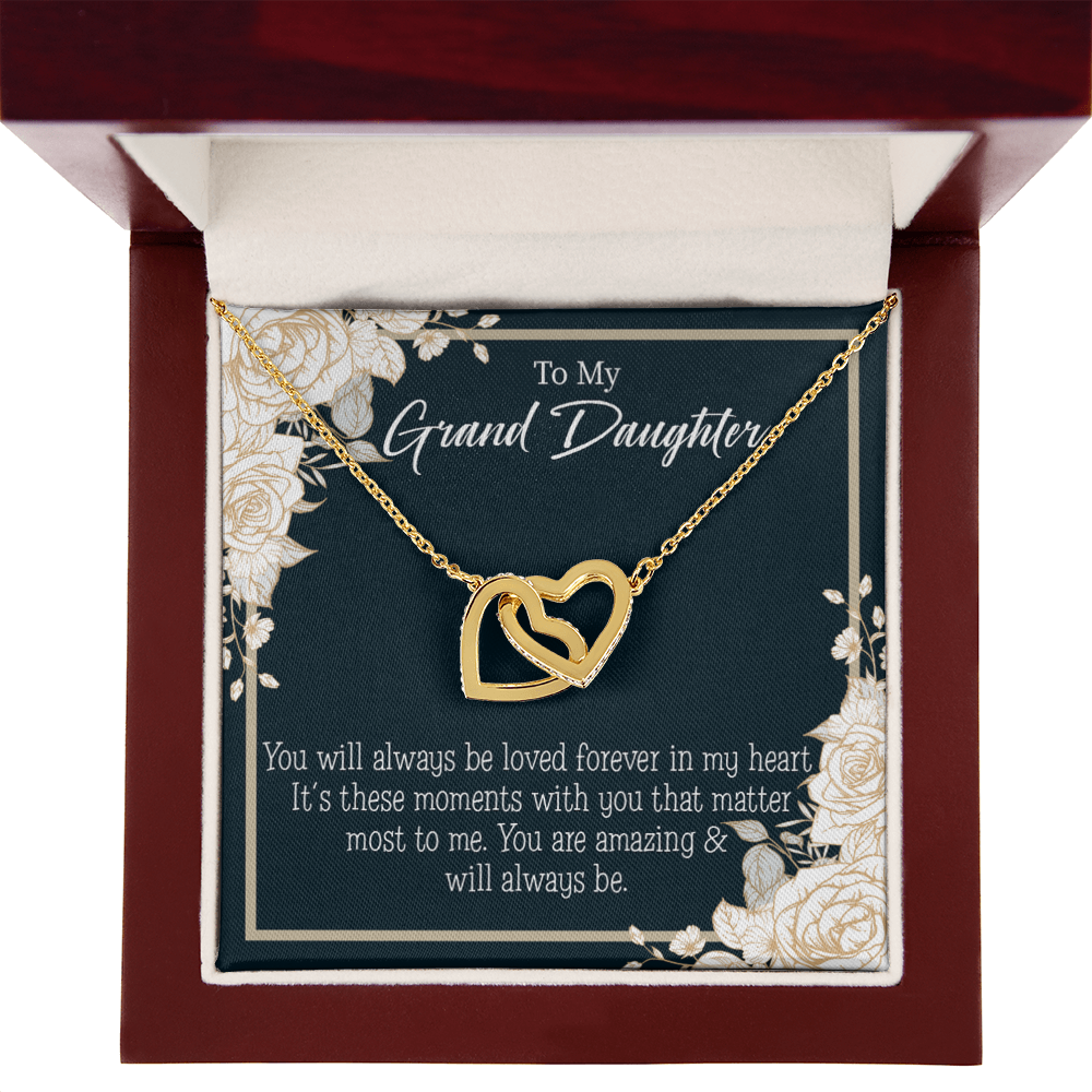 To Granddaughter You are Amazing Inseparable Necklace-Express Your Love Gifts