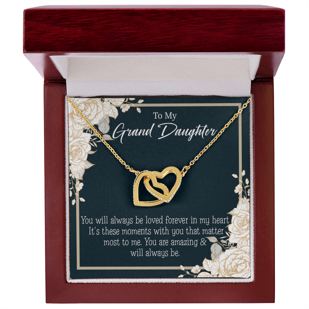 To Granddaughter You are Amazing Inseparable Necklace-Express Your Love Gifts