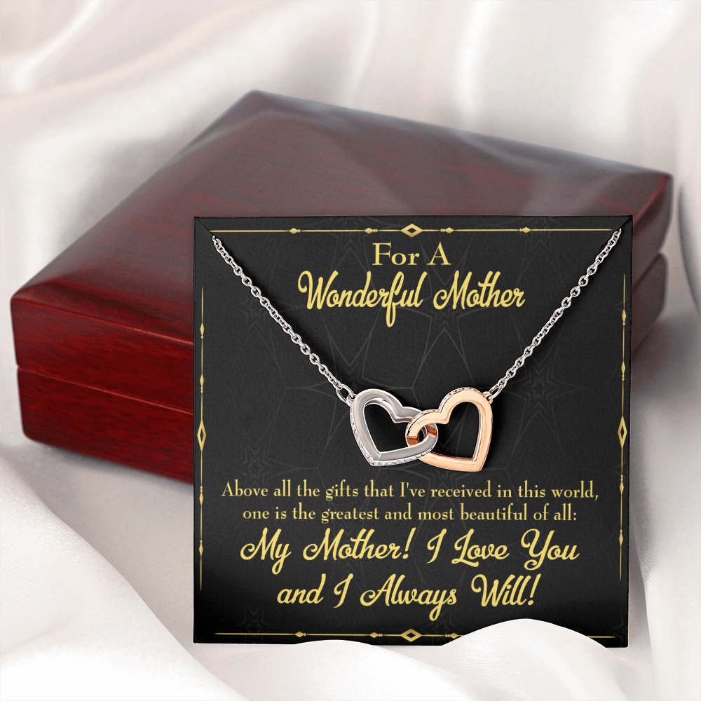 To Mom Above All Gifts Inseparable Necklace-Express Your Love Gifts