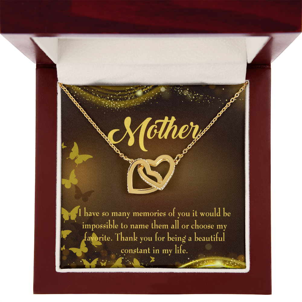 To Mom Beautiful Constant Inseparable Necklace-Express Your Love Gifts