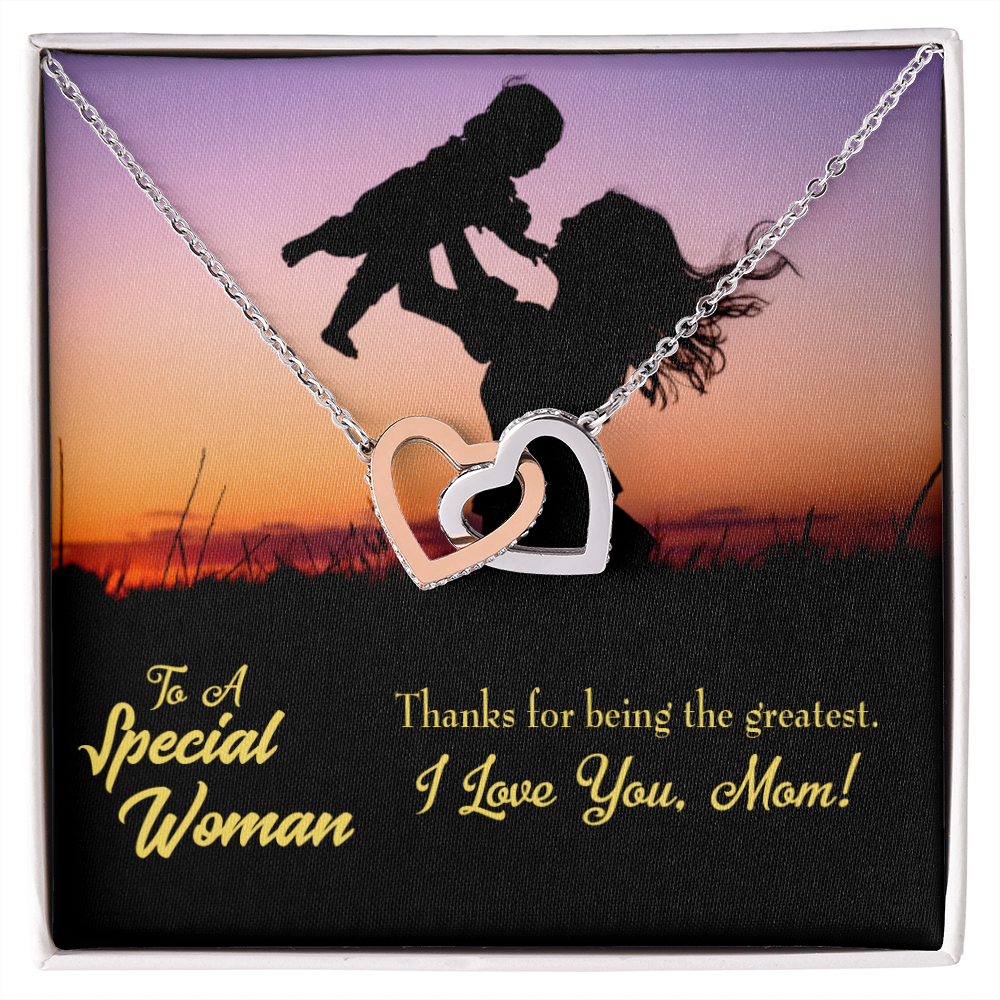 To Mom Being the Greatest Inseparable Necklace-Express Your Love Gifts