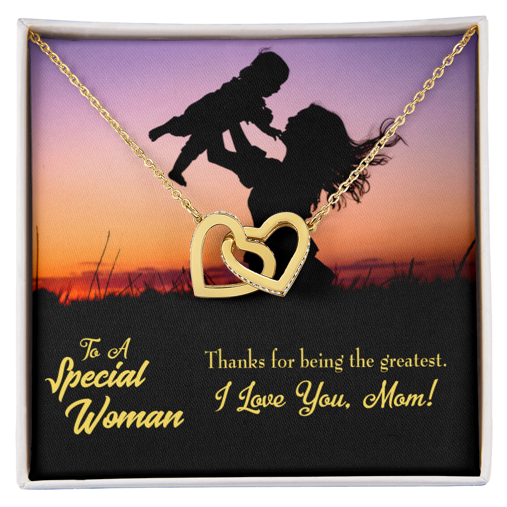 To Mom Being the Greatest Inseparable Necklace-Express Your Love Gifts