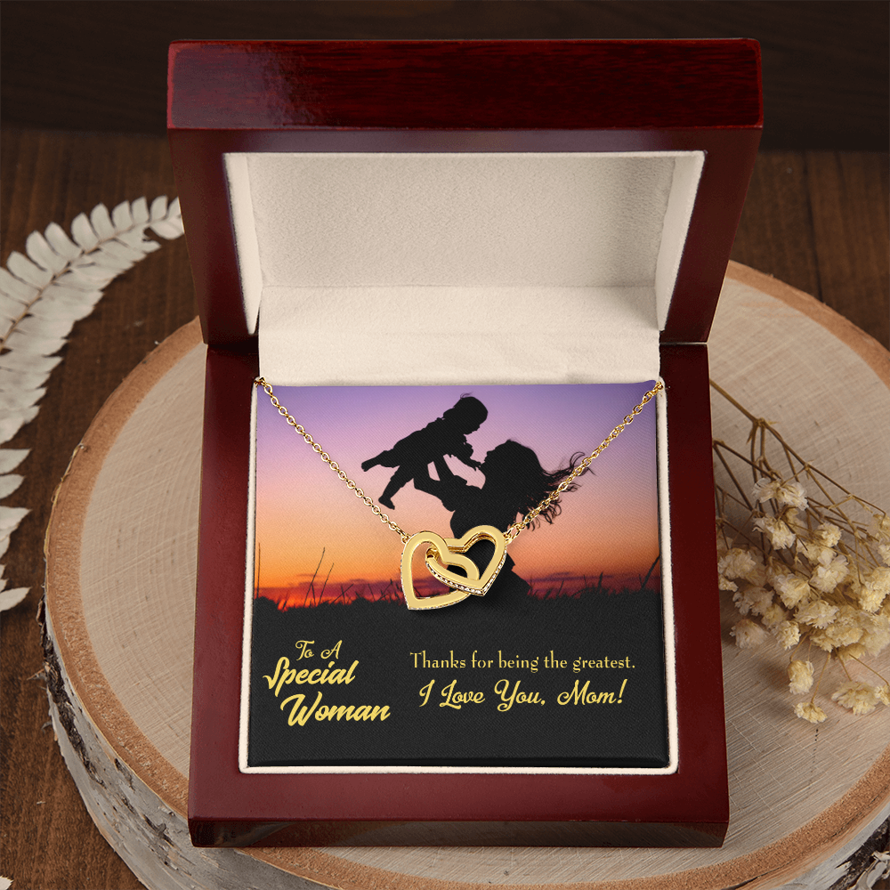 To Mom Being the Greatest Inseparable Necklace-Express Your Love Gifts