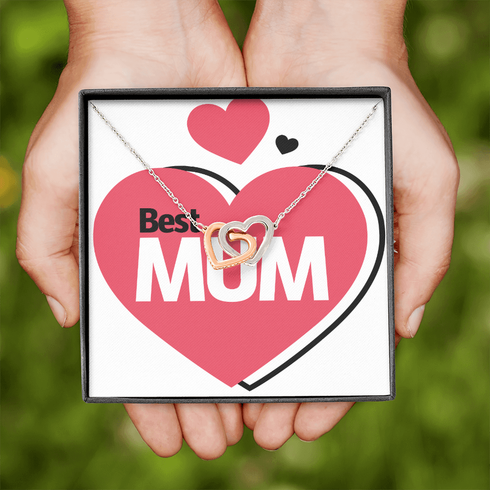 To Mom Best Mum Inseparable Necklace-Express Your Love Gifts