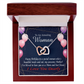 To Mom Birthday Message Mom and Best Friend Inseparable Necklace-Express Your Love Gifts