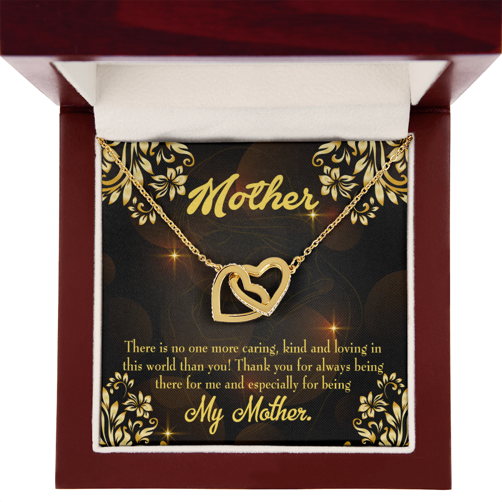 To Mom Caring Kind Loving Inseparable Necklace-Express Your Love Gifts