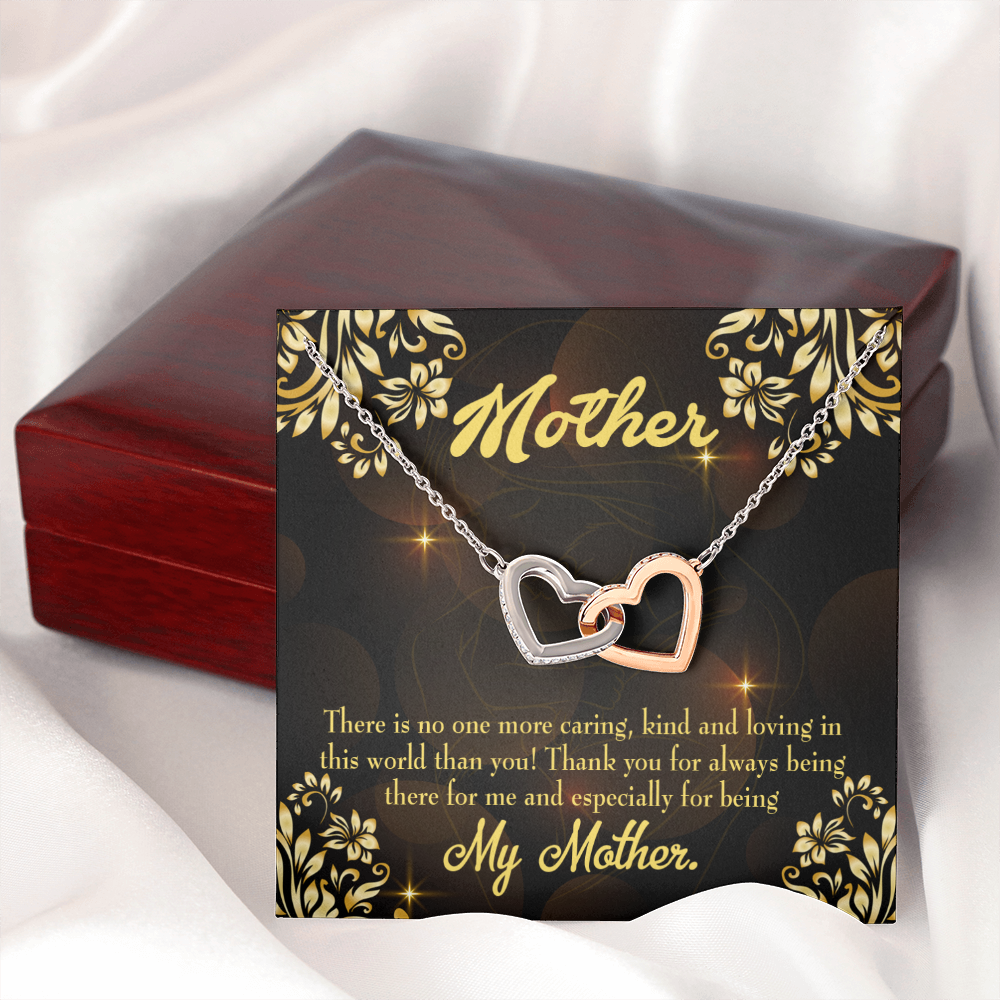 To Mom Caring Kind Loving Inseparable Necklace-Express Your Love Gifts