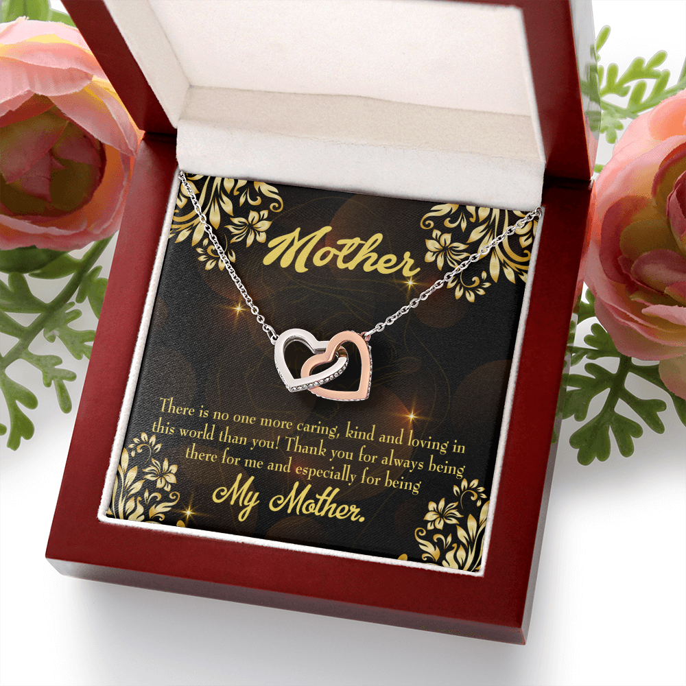 To Mom Caring Kind Loving Inseparable Necklace-Express Your Love Gifts