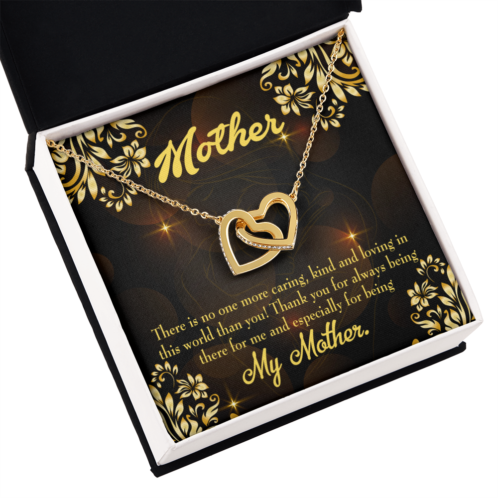 To Mom Caring Kind Loving Inseparable Necklace-Express Your Love Gifts