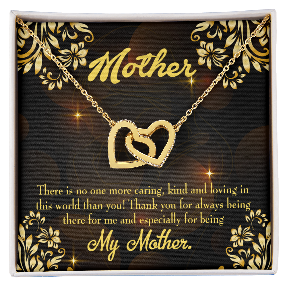 To Mom Caring Kind Loving Inseparable Necklace-Express Your Love Gifts