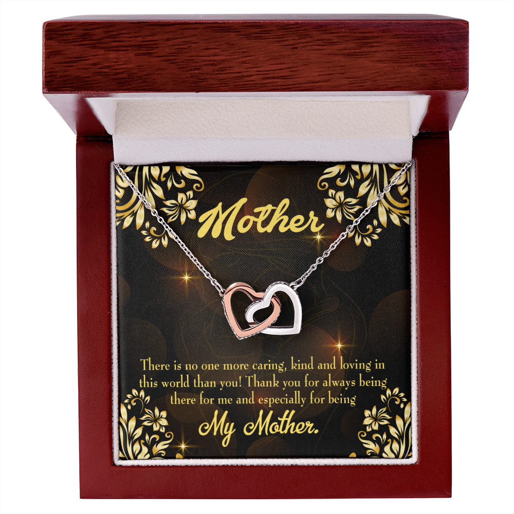 To Mom Caring Kind Loving Inseparable Necklace-Express Your Love Gifts