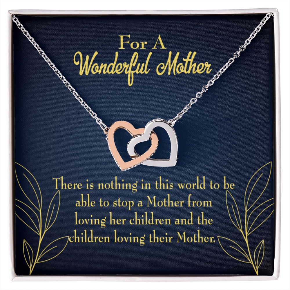 To Mom Children Loving Her Inseparable Necklace-Express Your Love Gifts