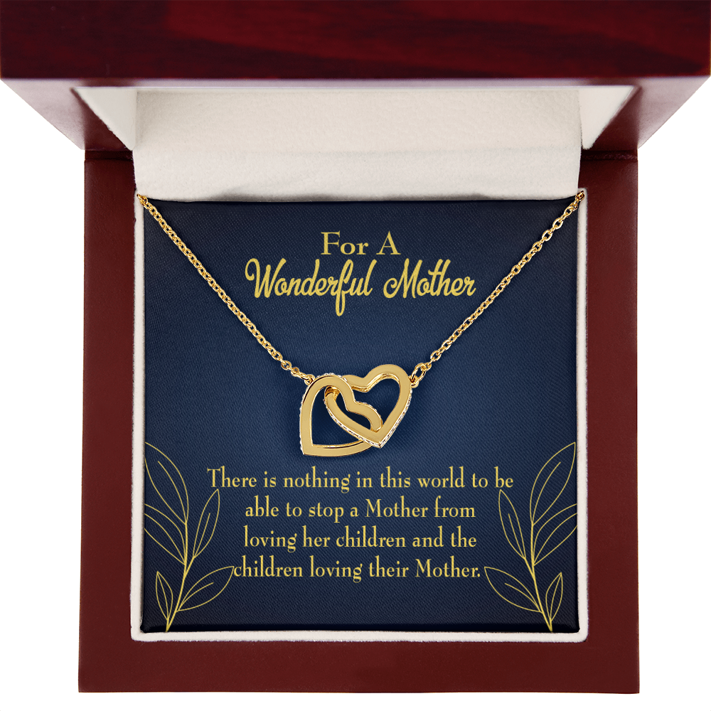 To Mom Children Loving Her Inseparable Necklace-Express Your Love Gifts