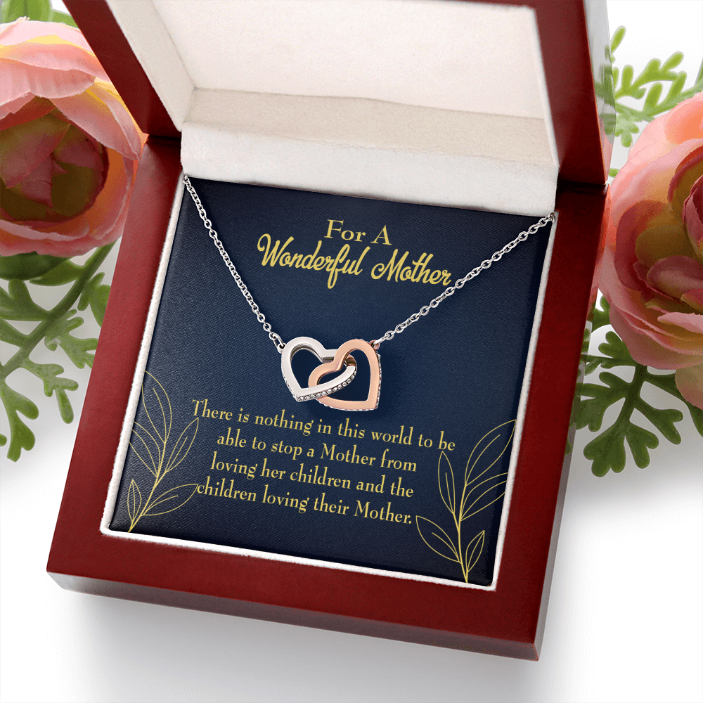 To Mom Children Loving Her Inseparable Necklace-Express Your Love Gifts