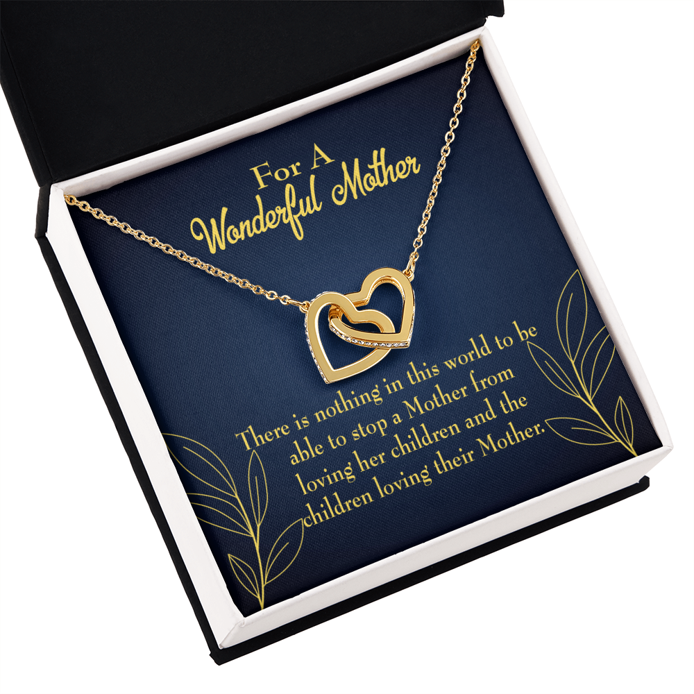 To Mom Children Loving Her Inseparable Necklace-Express Your Love Gifts