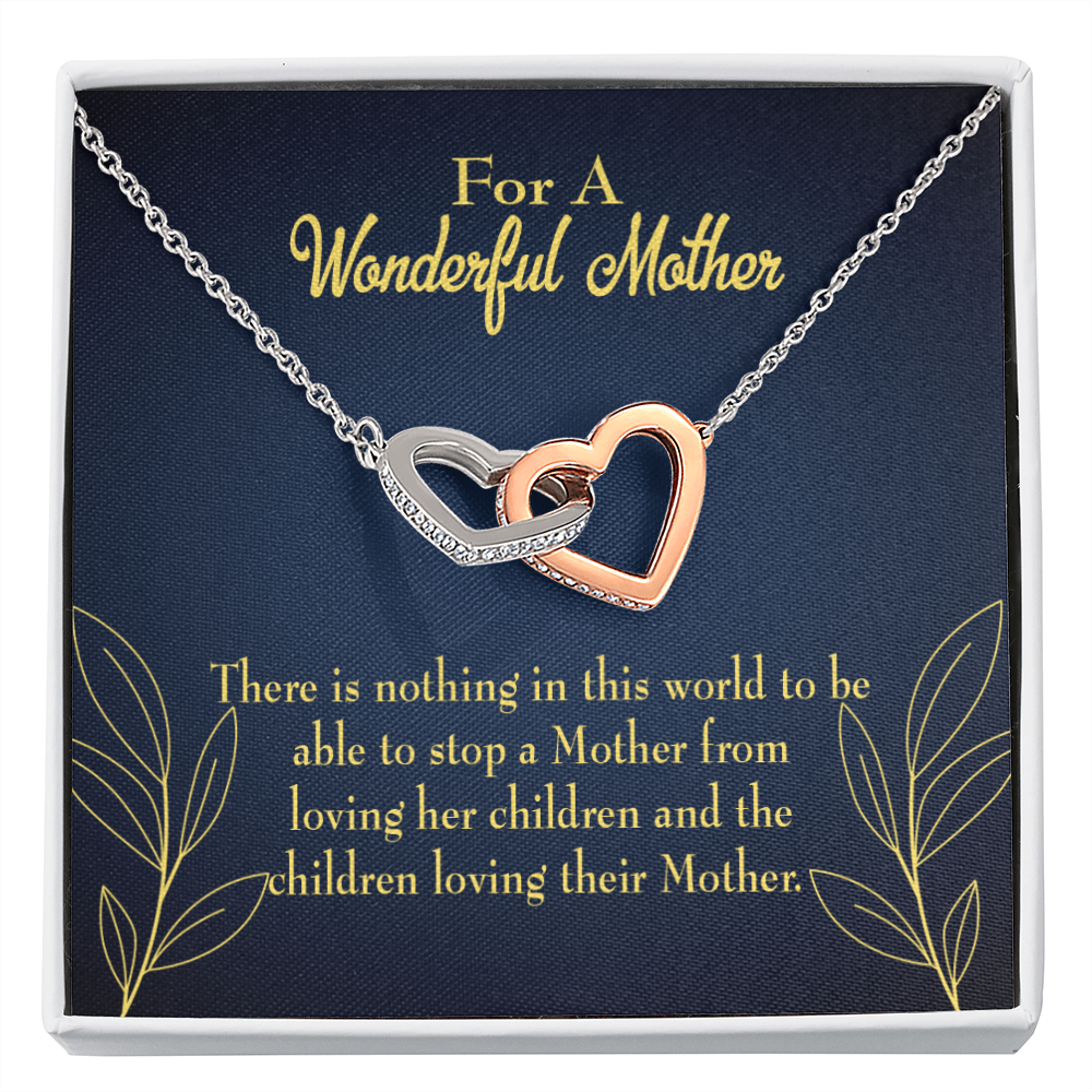 To Mom Children Loving Her Inseparable Necklace-Express Your Love Gifts