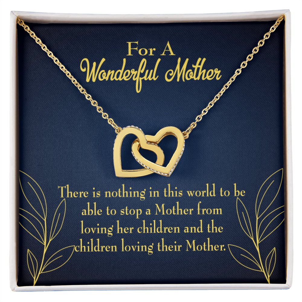 To Mom Children Loving Her Inseparable Necklace-Express Your Love Gifts