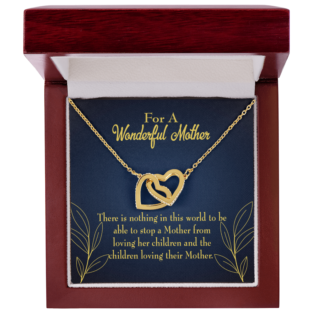 To Mom Children Loving Her Inseparable Necklace-Express Your Love Gifts