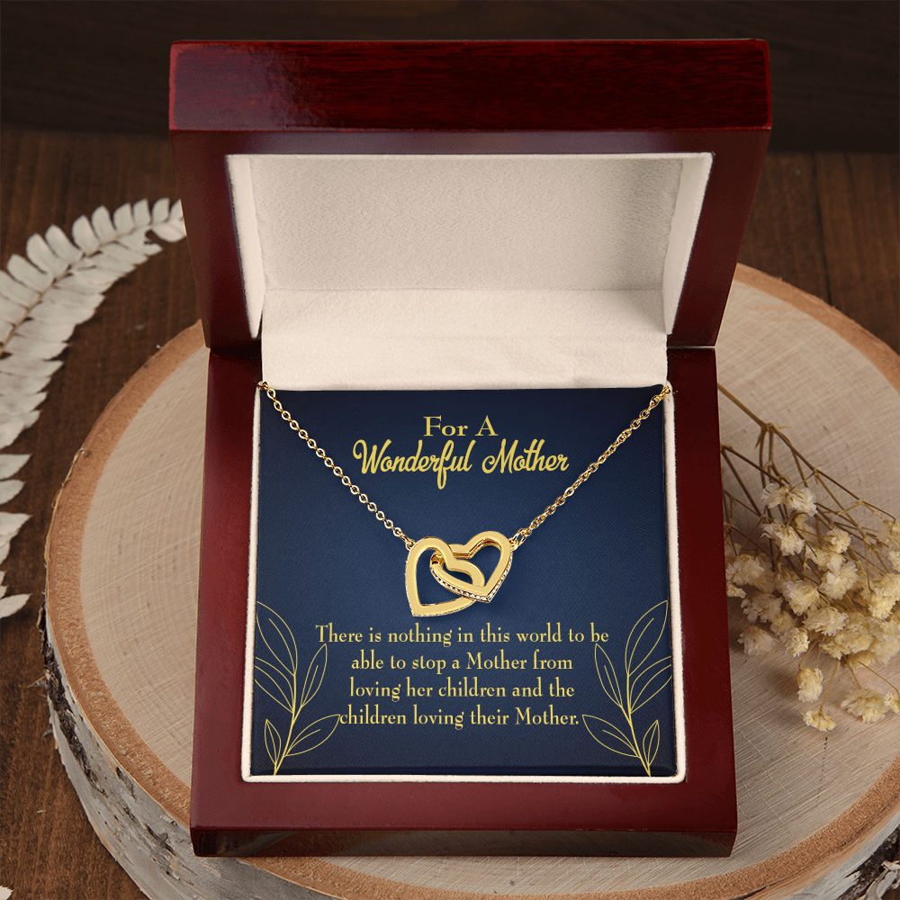 To Mom Children Loving Her Inseparable Necklace-Express Your Love Gifts