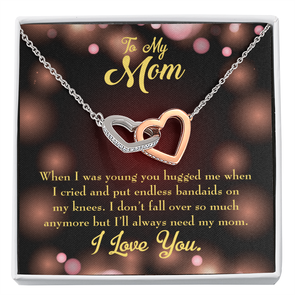 To Mom Endless Bandaids Inseparable Necklace-Express Your Love Gifts