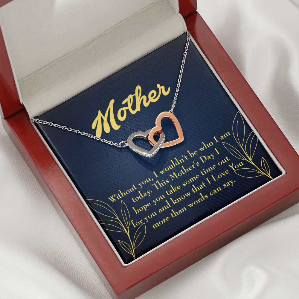 To Mom I Truly Think Inseparable Necklace-Express Your Love Gifts