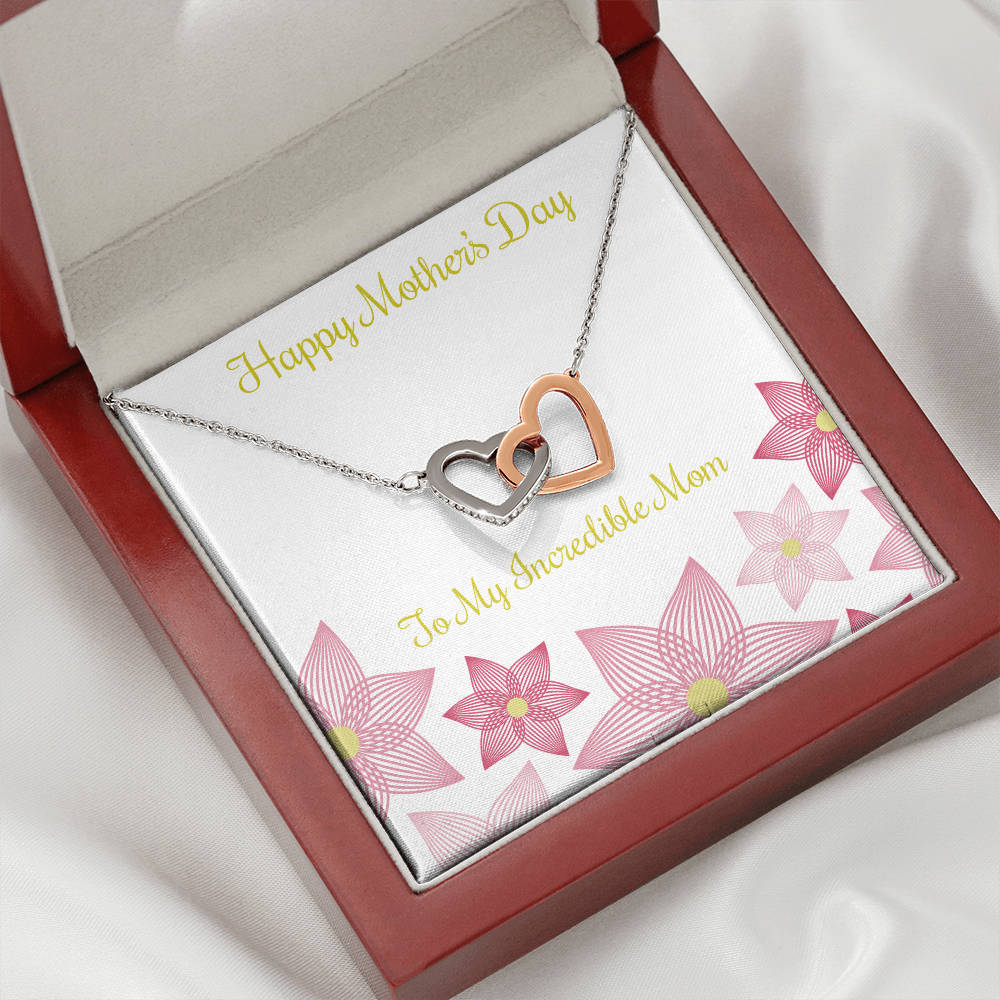 To Mom Incredible Mom Inseparable Necklace-Express Your Love Gifts