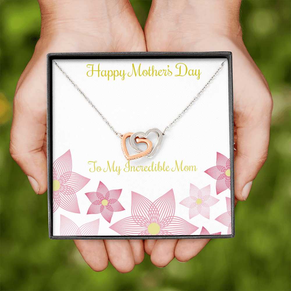 To Mom Incredible Mom Inseparable Necklace-Express Your Love Gifts