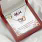 To Mom Irreplaceable Mom Inseparable Necklace-Express Your Love Gifts