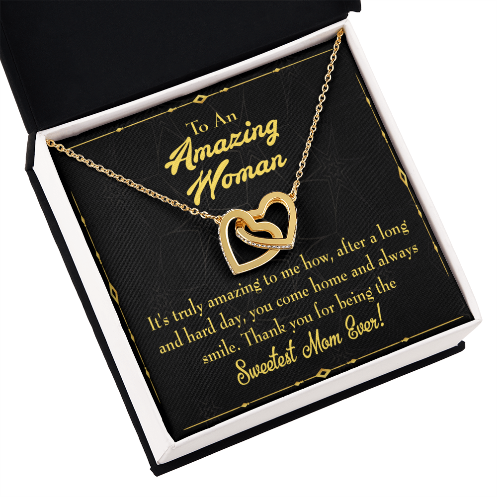 To Mom It's Truly Amazing Inseparable Necklace-Express Your Love Gifts