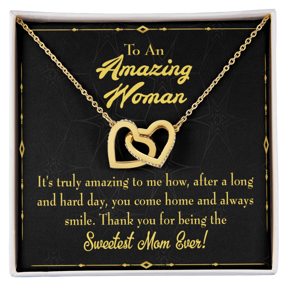 To Mom It's Truly Amazing Inseparable Necklace-Express Your Love Gifts