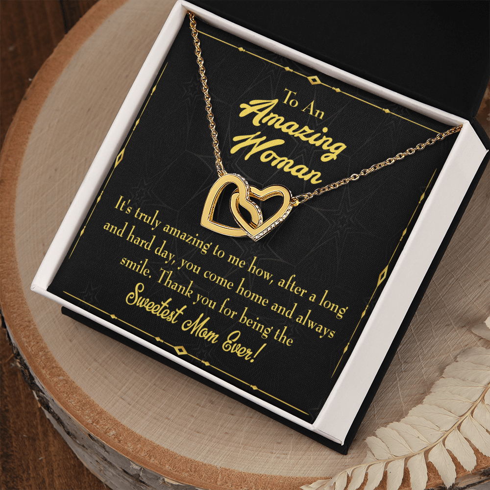 To Mom It's Truly Amazing Inseparable Necklace-Express Your Love Gifts