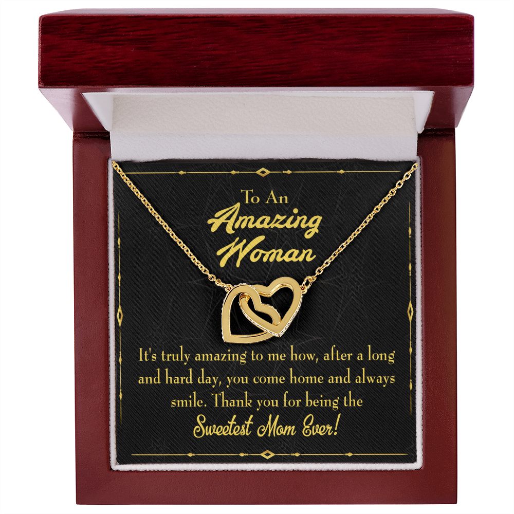 To Mom It's Truly Amazing Inseparable Necklace-Express Your Love Gifts