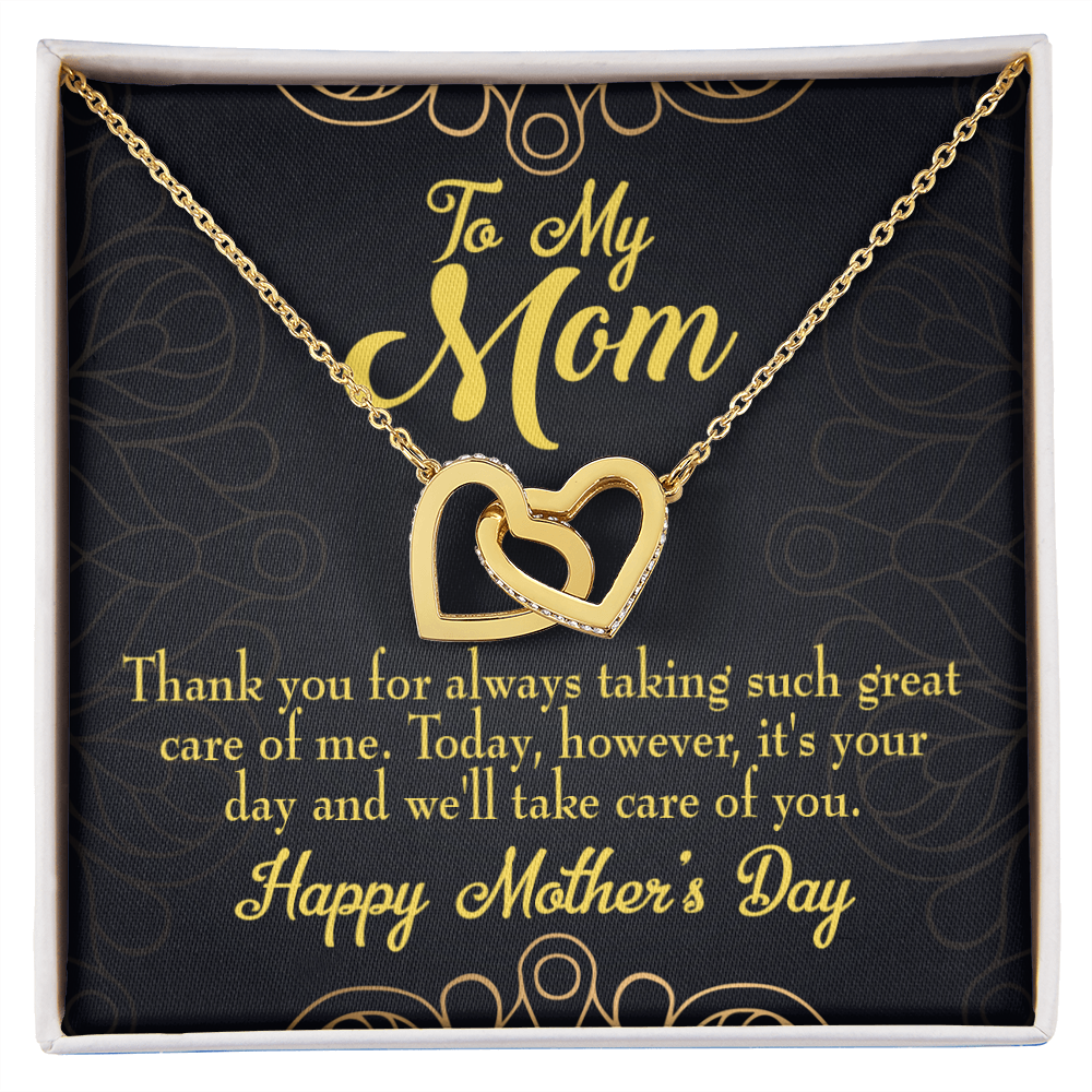 To Mom It's Your Day Inseparable Necklace-Express Your Love Gifts