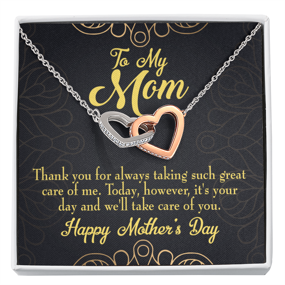 To Mom It's Your Day Inseparable Necklace-Express Your Love Gifts