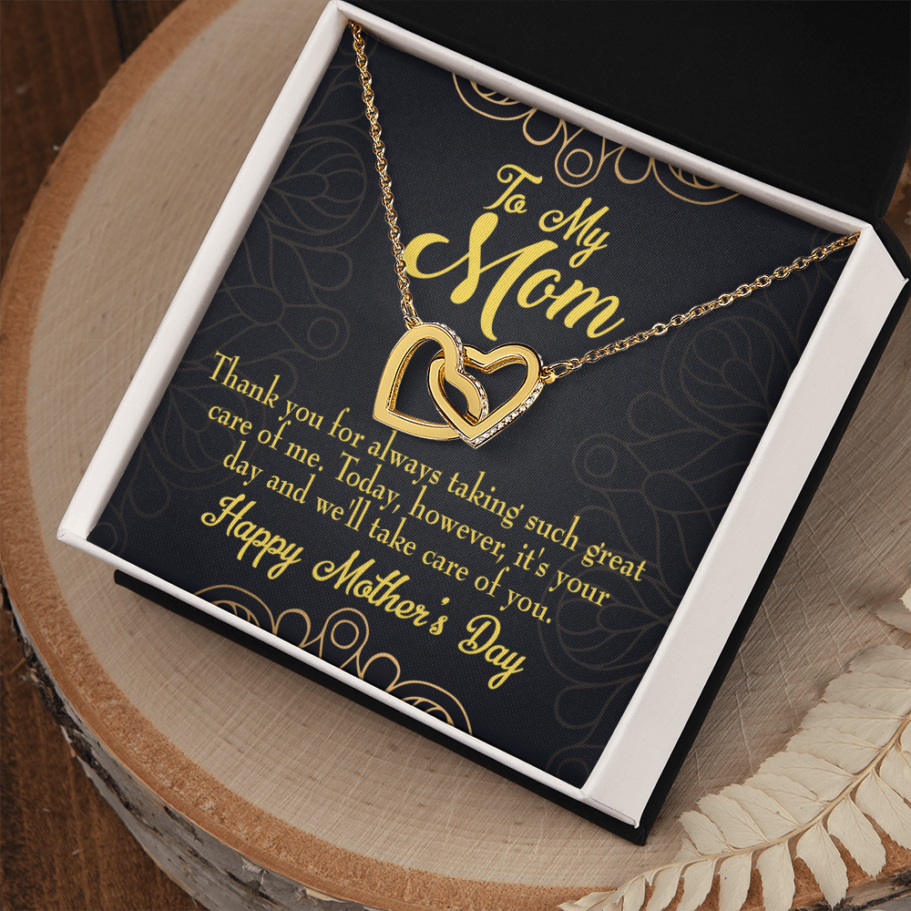 To Mom It's Your Day Inseparable Necklace-Express Your Love Gifts