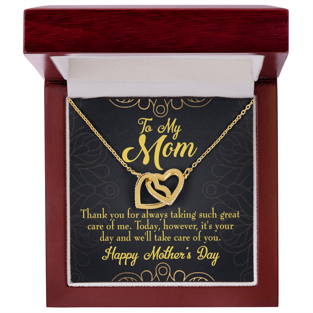To Mom It's Your Day Inseparable Necklace-Express Your Love Gifts