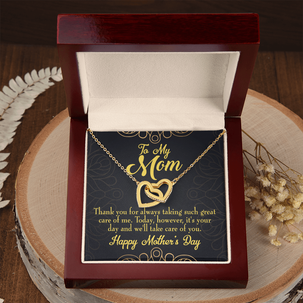 To Mom It's Your Day Inseparable Necklace-Express Your Love Gifts