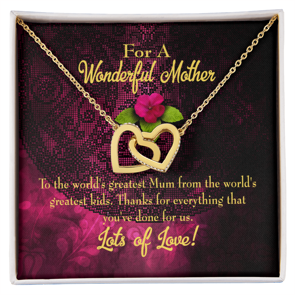 To Mom Kids to Mom Inseparable Necklace-Express Your Love Gifts