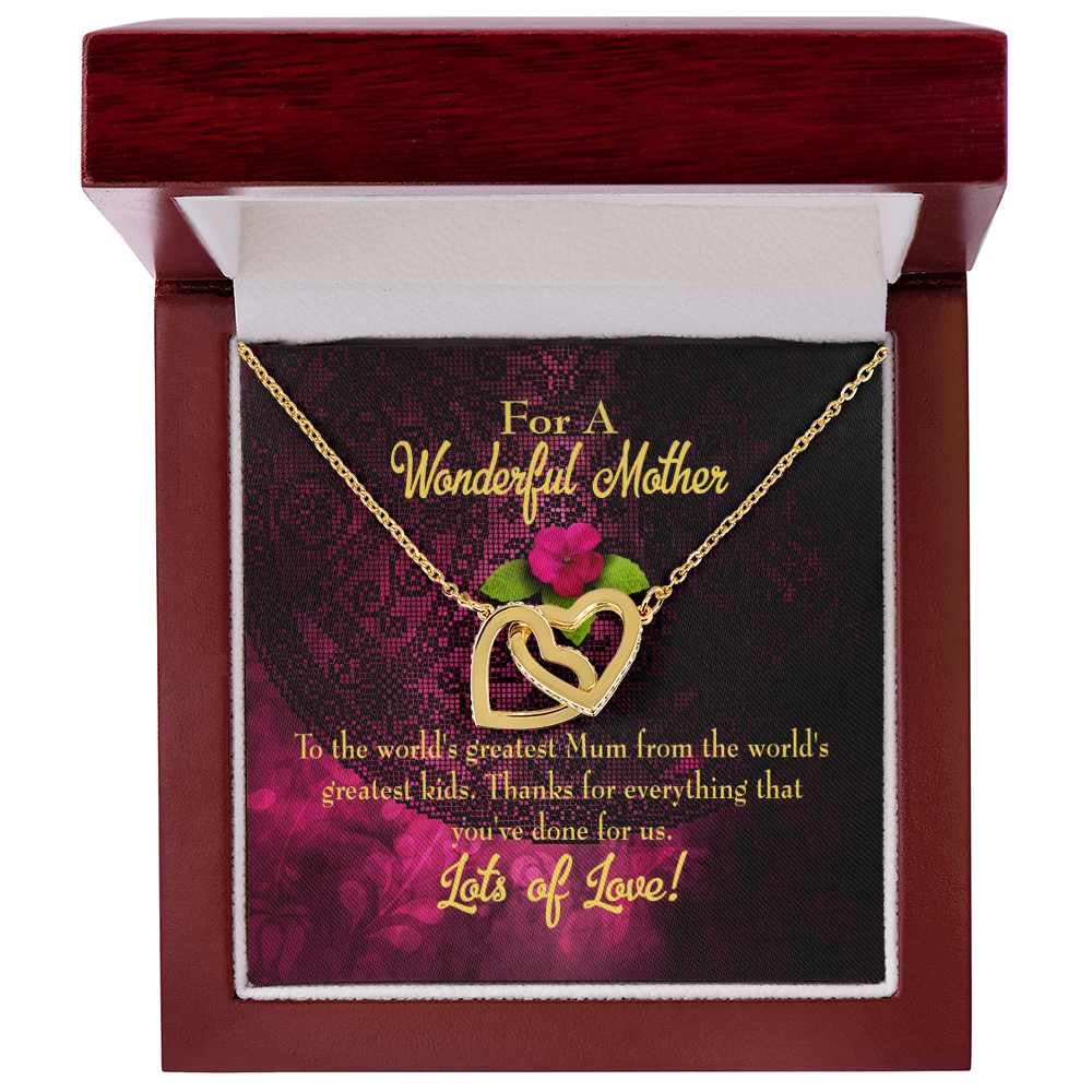 To Mom Kids to Mom Inseparable Necklace-Express Your Love Gifts