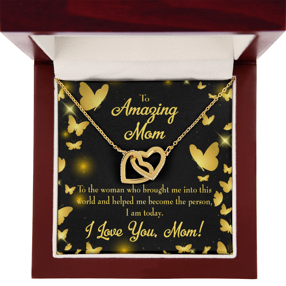 To Mom Love you Mom! Inseparable Necklace-Express Your Love Gifts