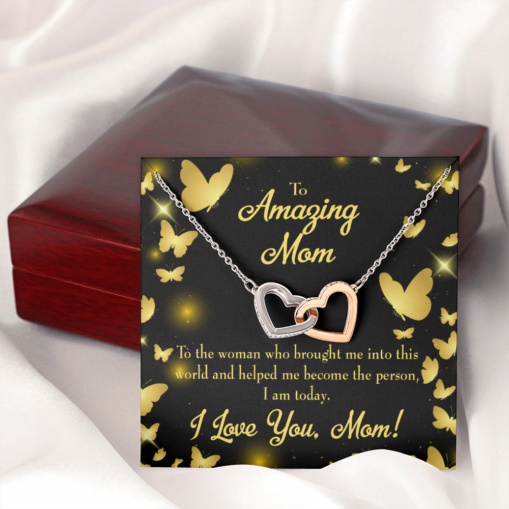 To Mom Love you Mom! Inseparable Necklace-Express Your Love Gifts