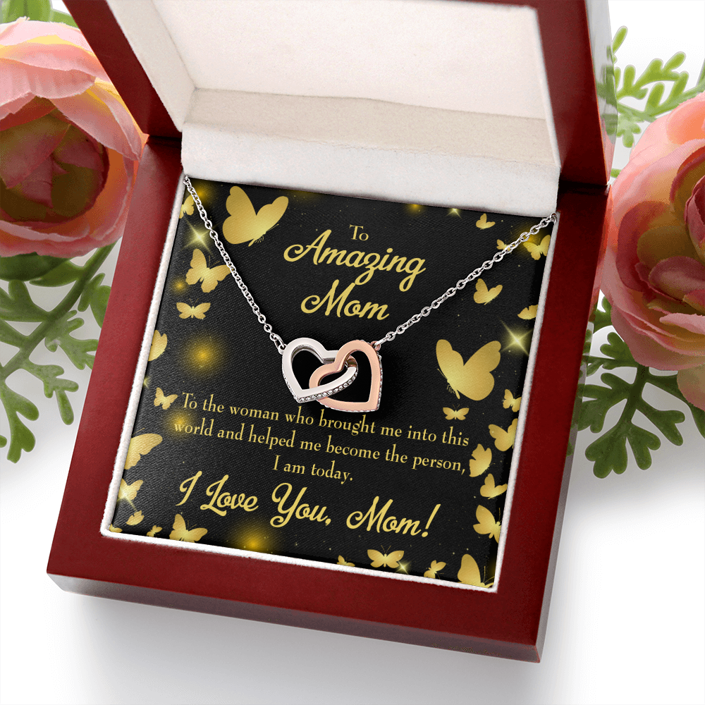 To Mom Love you Mom! Inseparable Necklace-Express Your Love Gifts