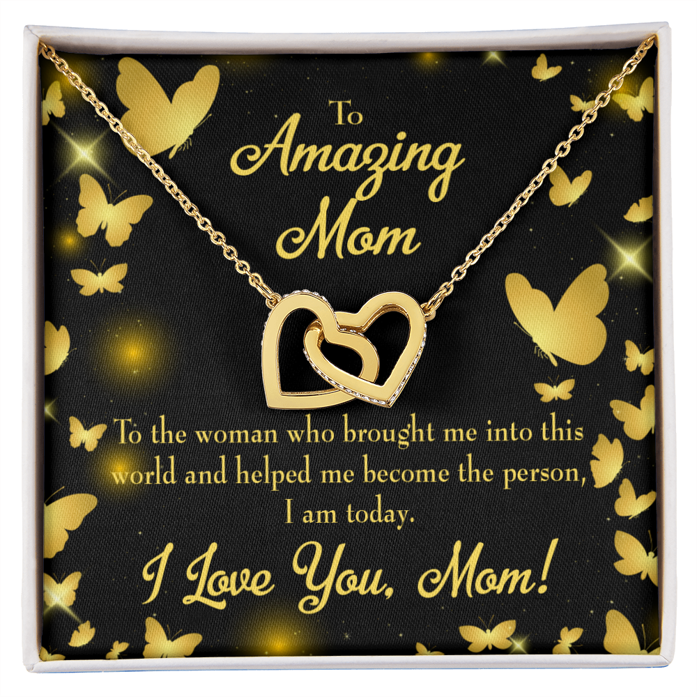 To Mom Love you Mom! Inseparable Necklace-Express Your Love Gifts