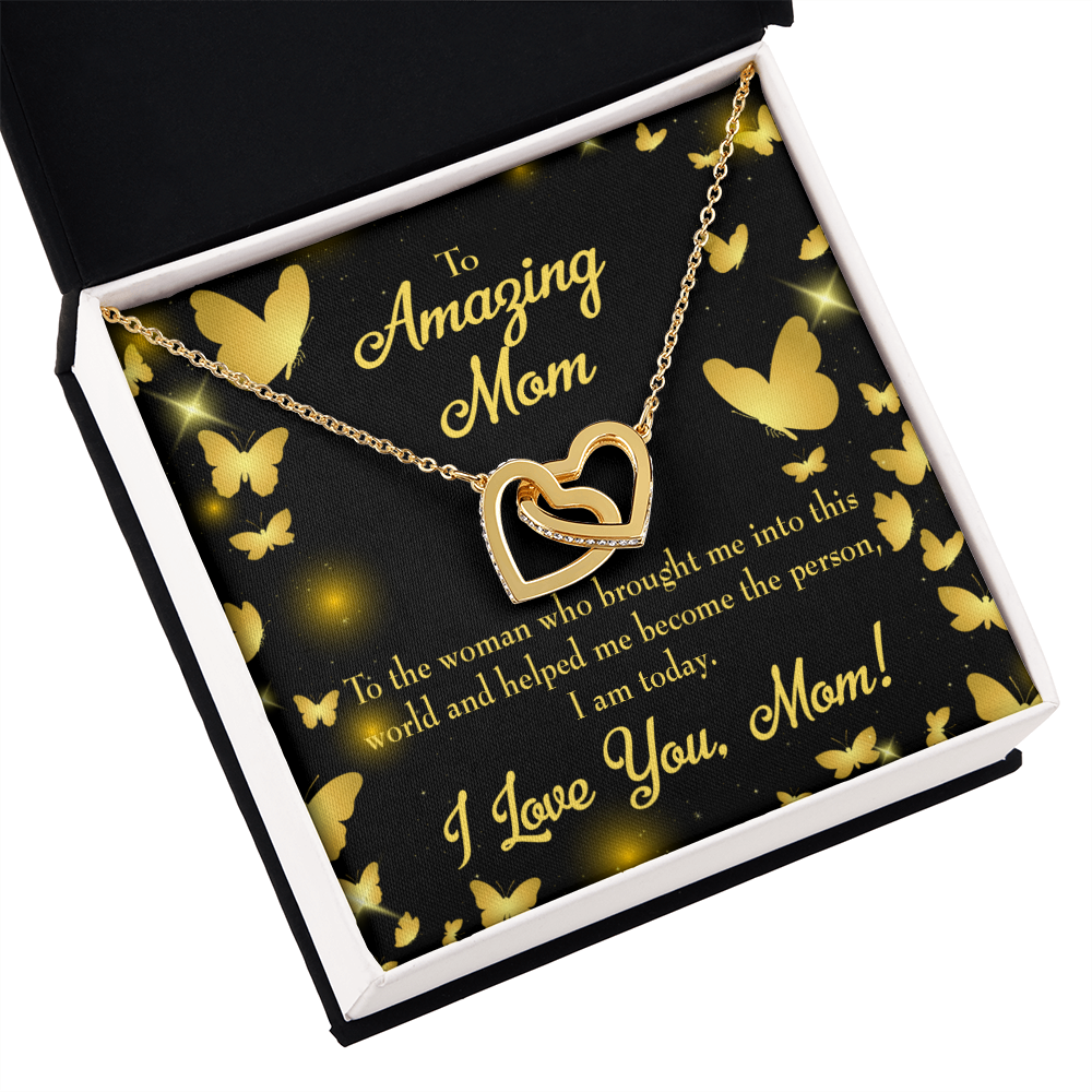 To Mom Love you Mom! Inseparable Necklace-Express Your Love Gifts