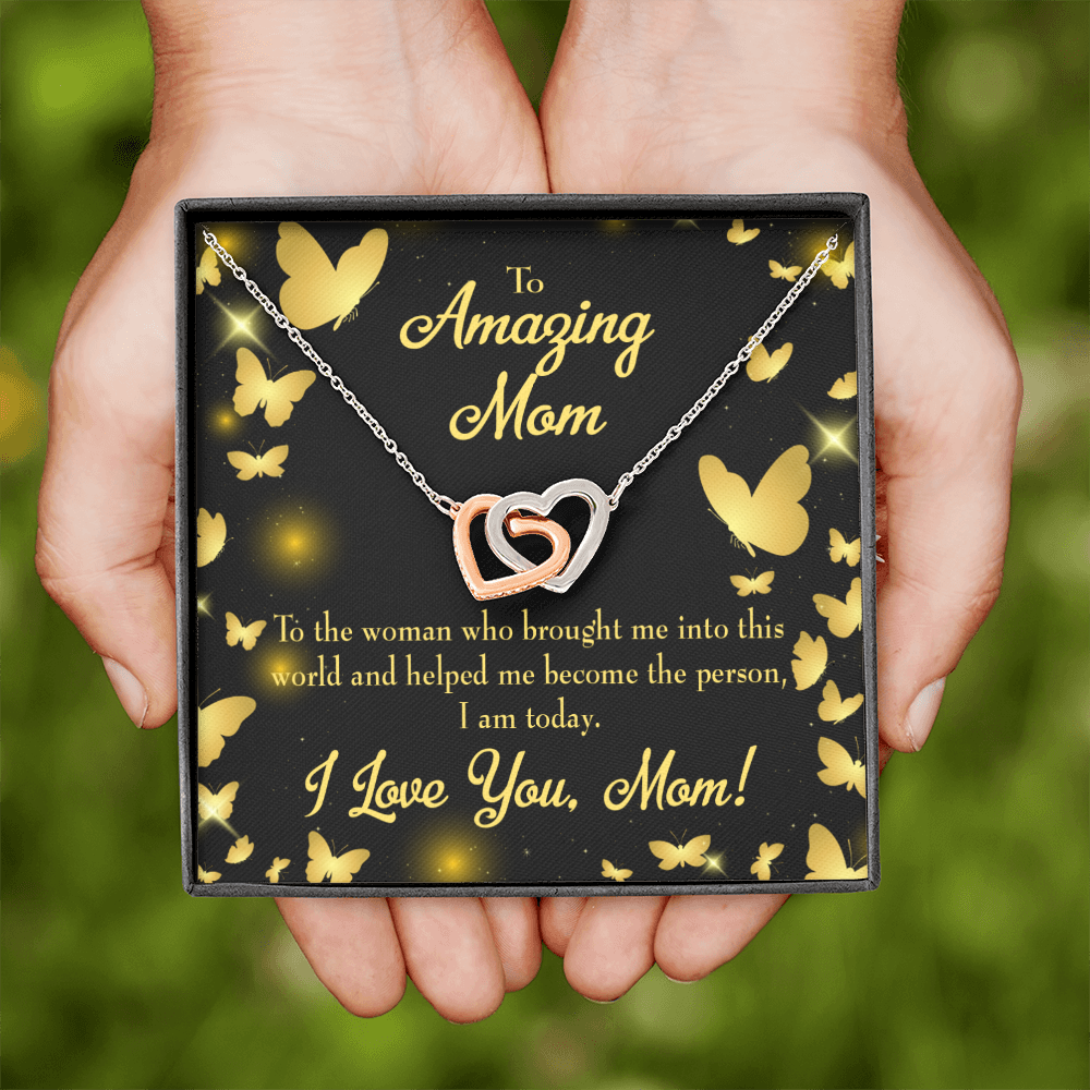 To Mom Love you Mom! Inseparable Necklace-Express Your Love Gifts