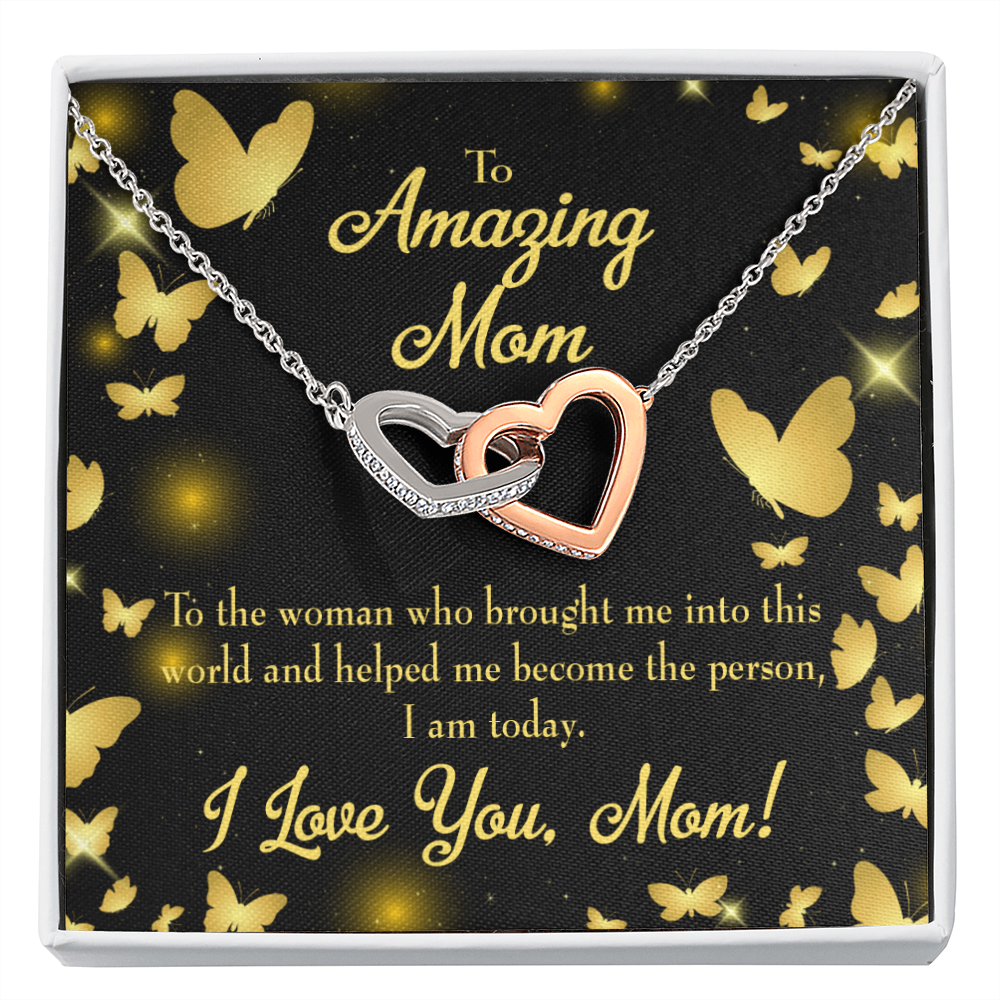 To Mom Love you Mom! Inseparable Necklace-Express Your Love Gifts